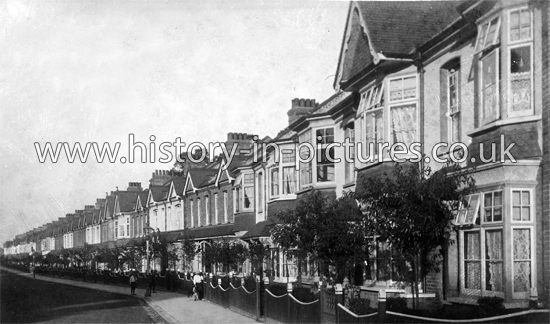 Clayton Avenue, Ealing Road, Wembley. c.1912.